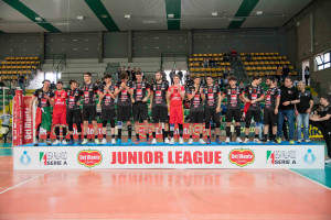 Il primo posto della Cucine Lube Civitanova in Del Monte Junior League