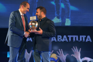 Carlo Perri (Lube) premiato miglior ufficio stampa SuperLega