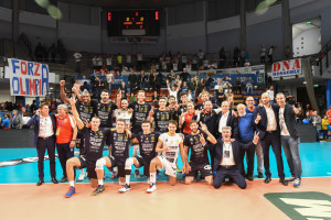 Esultanza Olimpia Bergamo