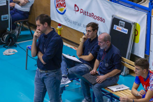 Panchina e staff tecnico ViViBanca Torino