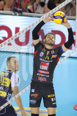Bruno (Lube) al palleggio