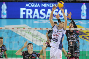 Giannelli (Trento) al palleggio