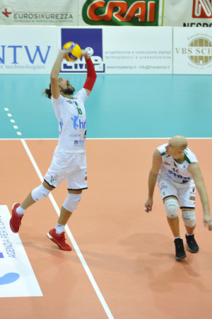 Visentin Marco al palleggio