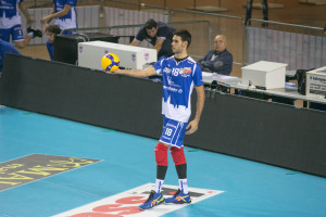 Battuta dello schiacciatore Stefano GOZZO - Mosca Bruno Bolzano