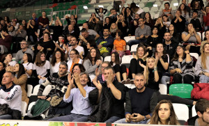 Conad: tifo sugli spalti