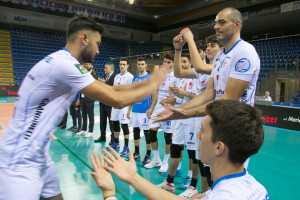 Saluto di ingresso - GoldenPlast Civitanova 