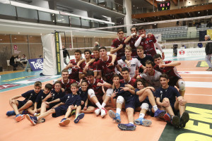 Unitrento esulta a fine match