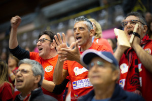 i tifosi del PalaCorigliano 