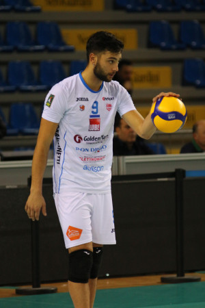 Lo schiacciatore Paolo Luigi Di Silvestre