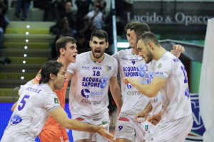 esultanza top volley cisterna