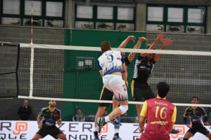 Mattia Rosso in attacco 