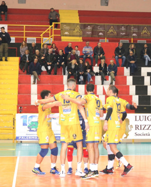 esultanza della squadra ospite 