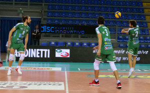 Ricezione dello schiacciatore Alberto Saibene - HRK Motta di Livenza