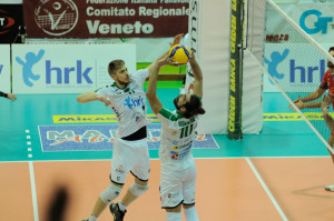 Visentin al palleggio