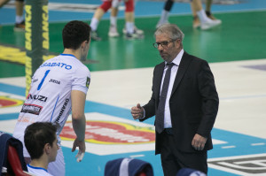 L'allenatore Gianni Rosichini - GoldenPlast Civitanova