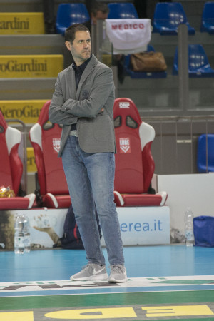 L'allenatore Lorenzo Simeon - ViViBanca Torino