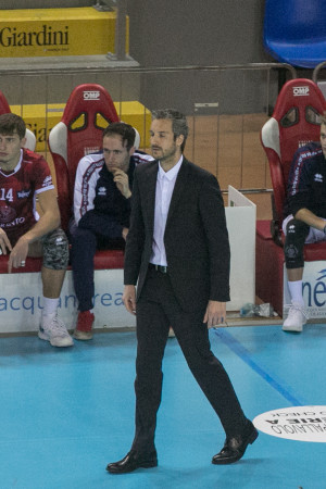 L'allenatore Francesco Conci - UniTrento Volley