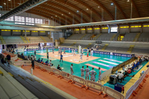 PALASPORT DI CISTERNA DI LATINA  VUOTO TOP VOLLEY CISTERNA