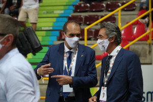 Massimo Righi e il Presidente Credem Banca, Zanon di Valgiurata