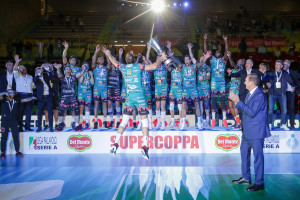 Premiazione Perugia e festeggiamenti