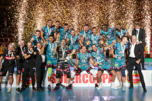 Premiazione Perugia e festeggiamenti