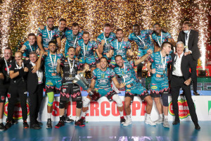 Premiazione Perugia e festeggiamenti