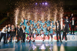 Premiazione Perugia e festeggiamenti
