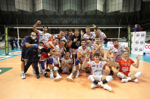 Ravenna festeggia a fine partita