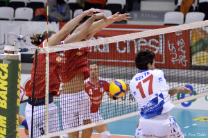 Sette attacco con muro a due