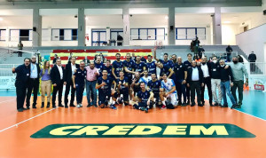 Esultanza finale Efficienza Energia Galatina 
