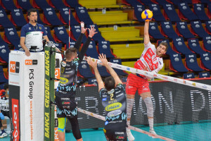 un attacco di, Trevor CLEVENOT, miglior realizzatore per Piacenza