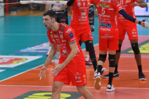 Simone ANZANI, esulta