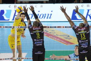 Leo Shoes Modena - Attacco opposto Luca Vettori