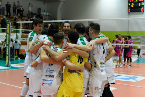 Esultanza finale di Motta