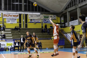 Ricezione di Cesarini in palleggio