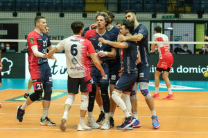 Vero Volley Monza esultanza