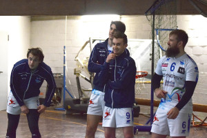 La panchina del Vbc Synergy Mondov&igrave;