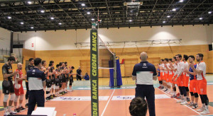 Saluto iniziale AVS Bolzano - Vigilar Fano