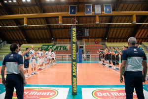 Le squadre in campo