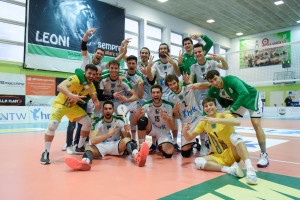 esultanza finale dell'HRK Motta