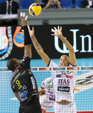 Itas Trentino - Nimir Abdel-Aziz a muro