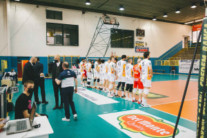 Vigilar Fano schierata per saluto iniziale