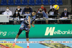 Perugia - Servizio schiacciatore Wilfredo Leon