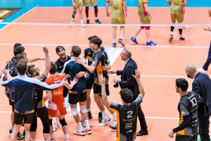 Festeggiamenti per la vittoria