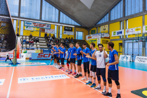 Ingresso in campo e saluto Volley Team San Donà di Piave