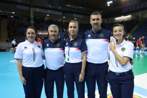 I direttori di gara della prima Semifinale