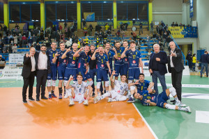 Esultanza per la vittoria