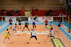Azione di gioco vista dall'alto