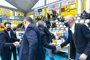 Saluto allenatori e dirigenti
