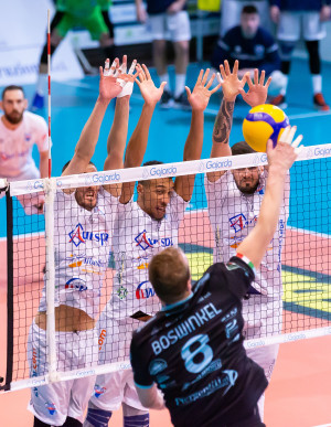 Muro Lecce: Kindgard, Corrado e Fortes / Attacco Tuscania: Boswinkel
